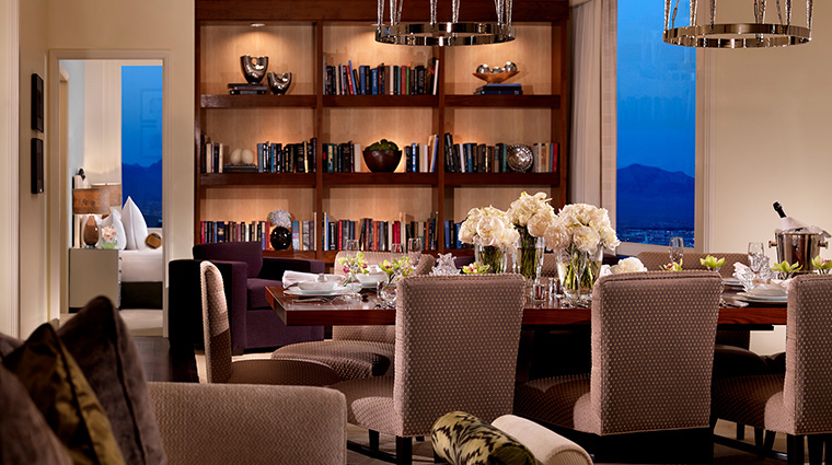 trump international hotel las vegas bedroom pent living