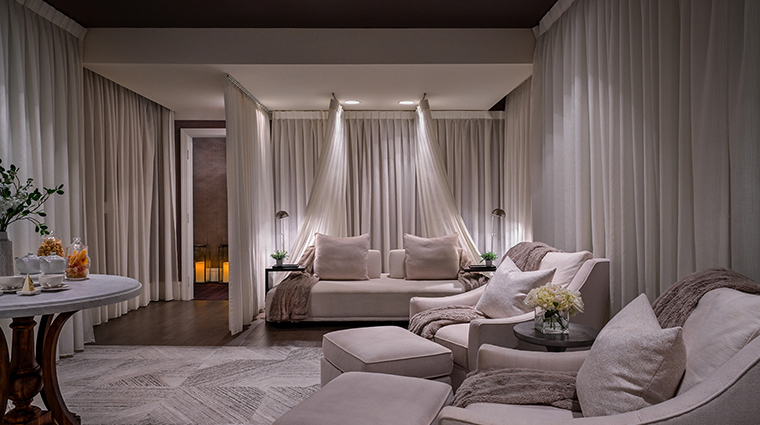 trump international hotel las vegas spa relax room