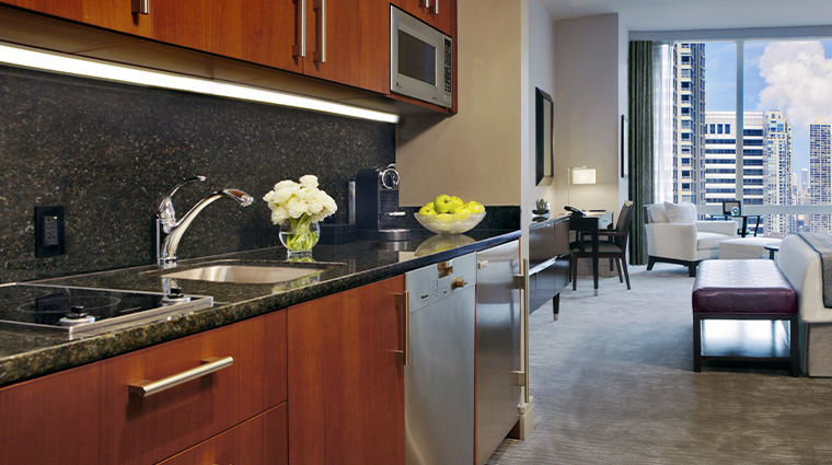 Trump Chicago Deluxe Room Kitchen New