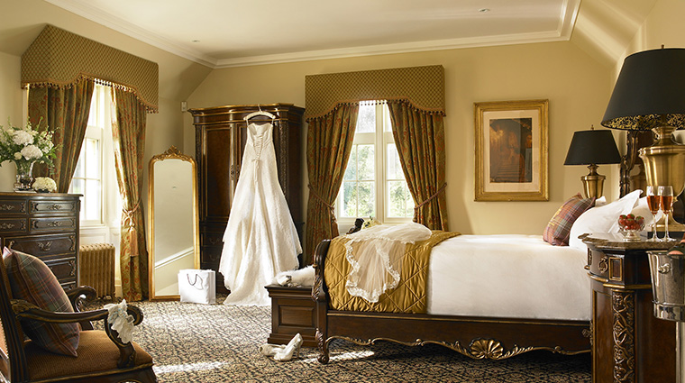 trump international scotland bridal guest room