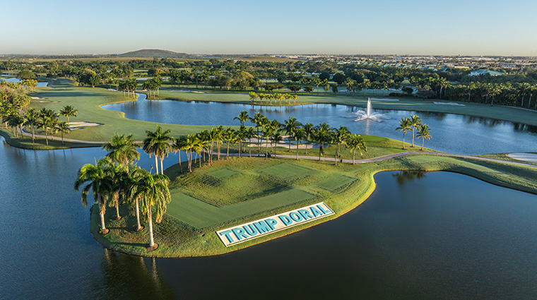 trump national doral miami aerial golf2026
