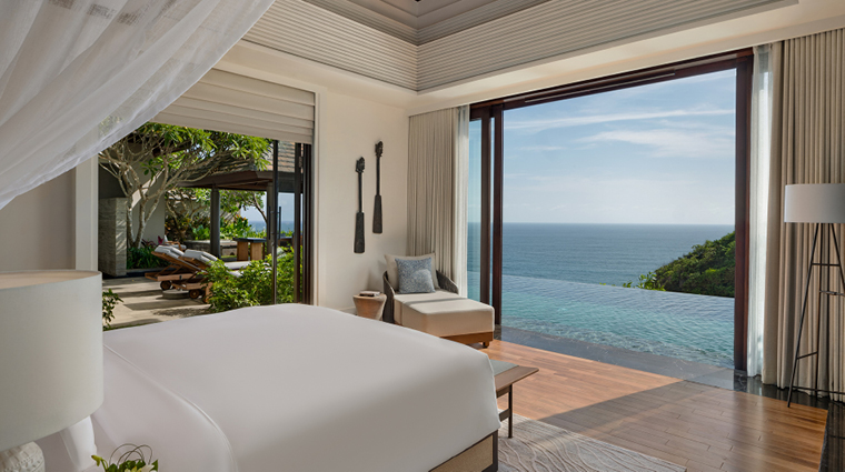 umana bali panoramic ocean master bedroom