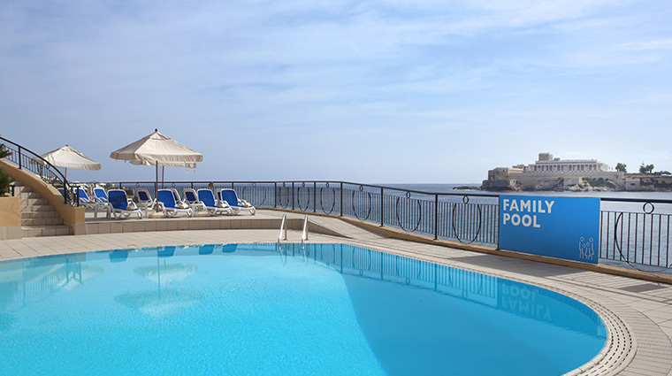 marina hotel corinthia beach resort malta pool