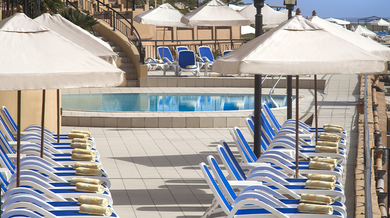 marina hotel corinthia beach resort malta pool3