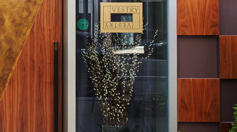 vestry front door