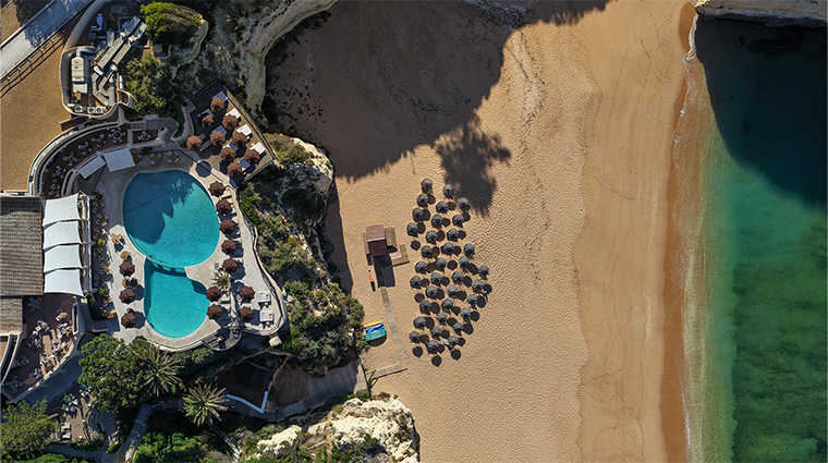 vilalara grand hotel algarve property birds eye views and scenery