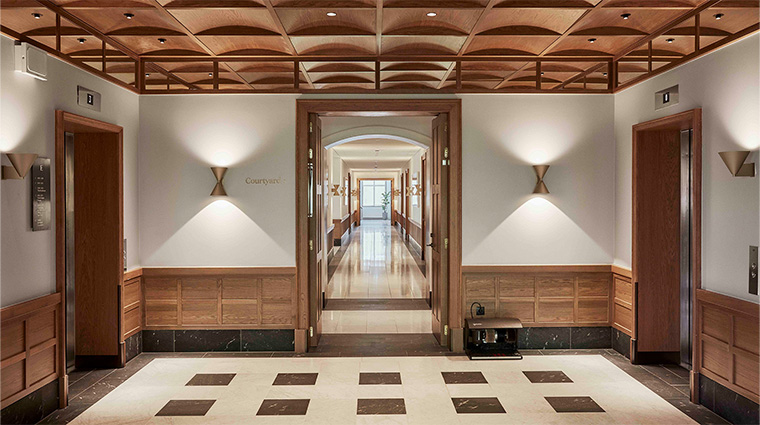 villa copenhagen hallway