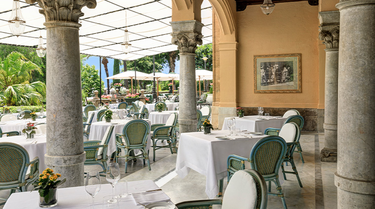villa igiea a rocco forte hotel Floria restaurant terrace