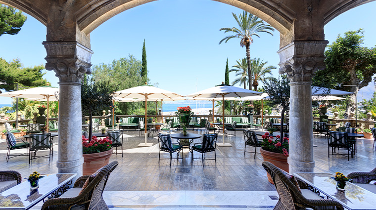 villa igiea a rocco forte hotel Terrazza Bar view