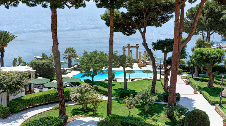 villa igiea a rocco forte hotel view of garden