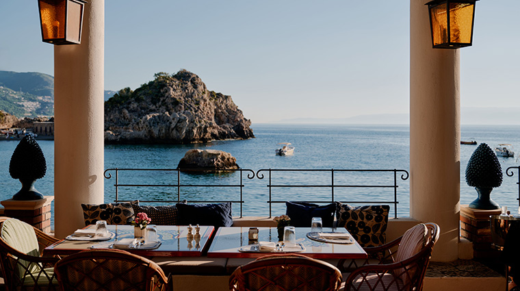 villa santandrea a belmond hotel taormina mare Ristorante SantAndrea