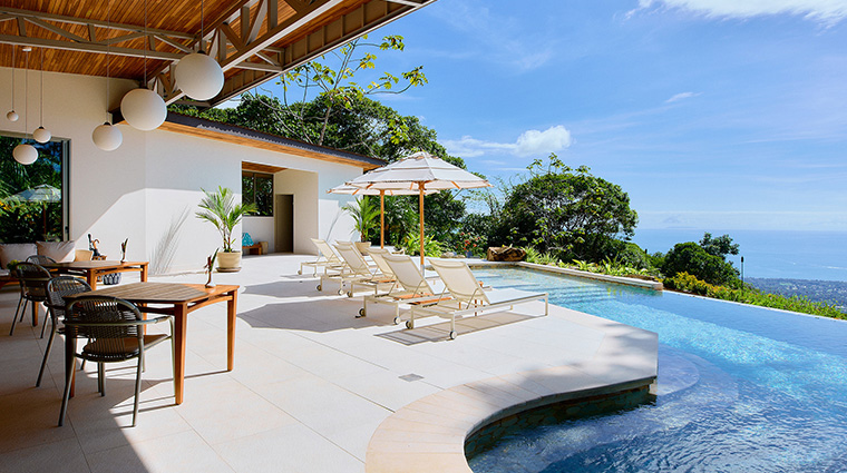 vista celestial boutique hotel pool terrace ocean view