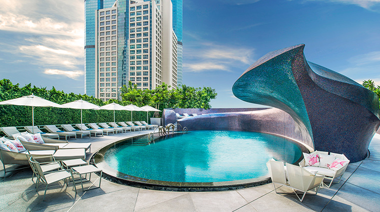 W Bangkok pool