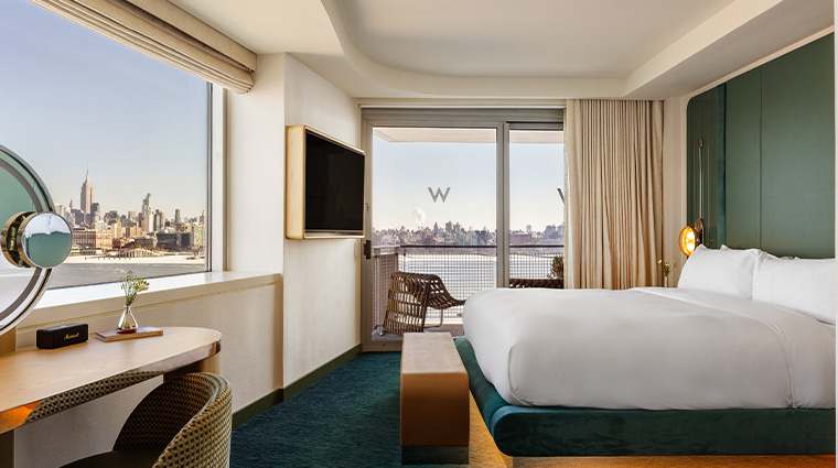 w hoboken penthouse bedroom