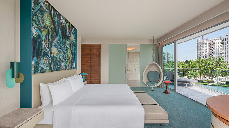 w singapore sentosa cove bedroom
