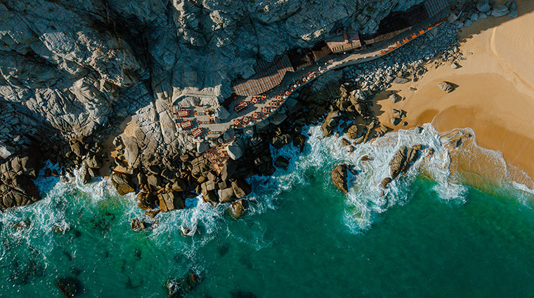 waldorf astoria los cabos pedregal beach aerial3