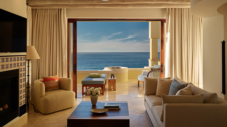 waldorf astoria los cabos pedregal room beach view
