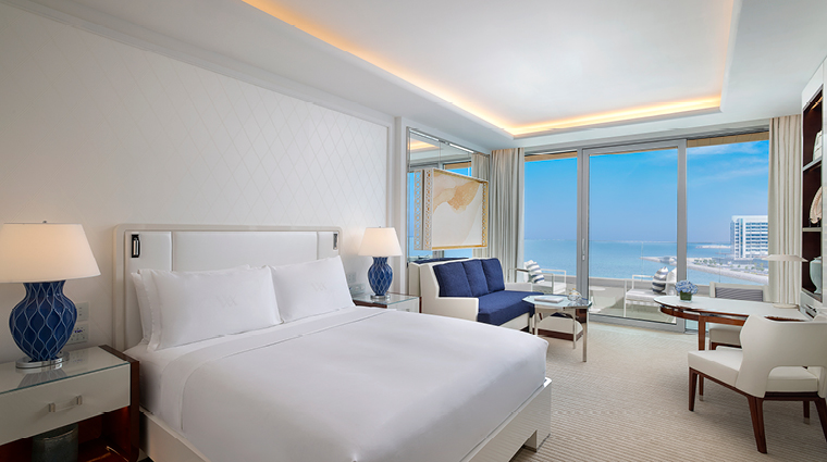 Waldorf Astoria Lusail King Deluxe Room Sea View