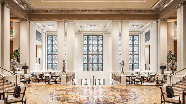 waldorf astoria new york park avenue lobby hilton