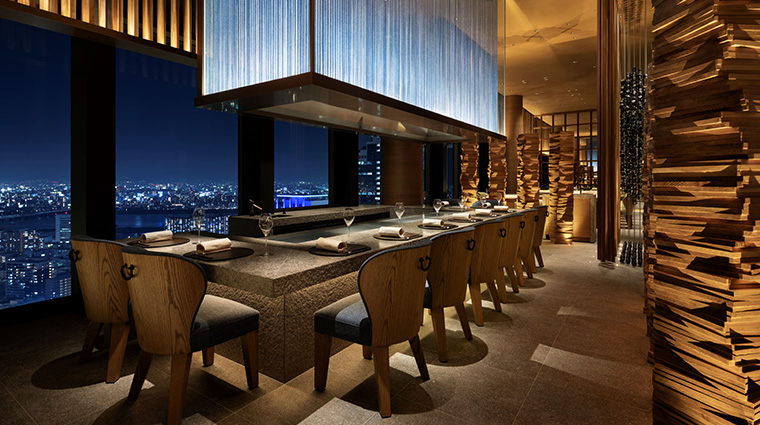 waldorf astoria osaka Signature Restaurant Tsukimi Teppanyaki
