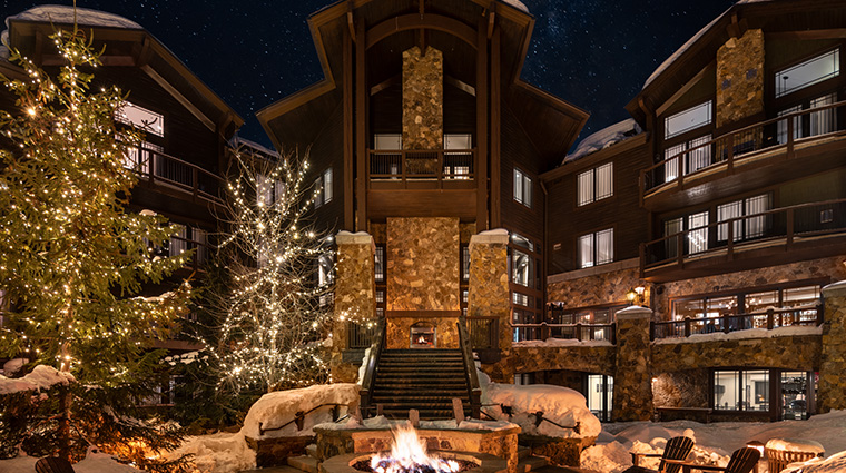 waldorf astoria park city pool fireplace
