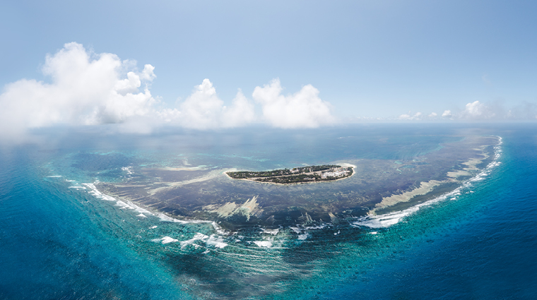 waldorf astoria seychelles platte island aerial