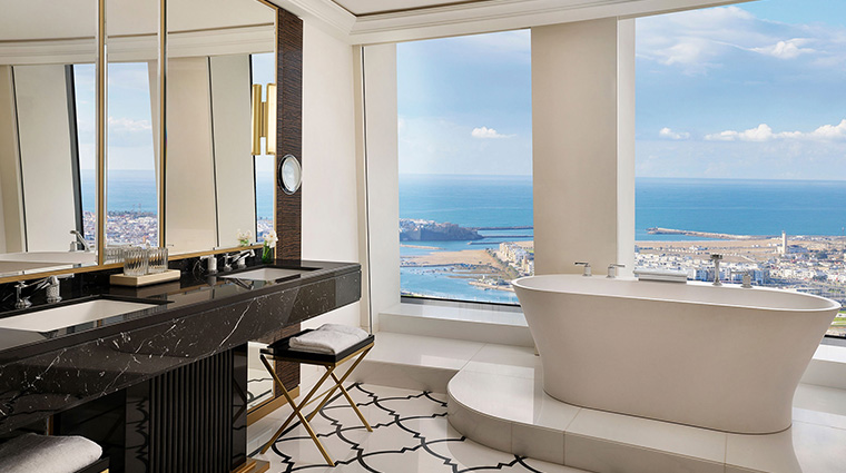 waldorf astoria rabat sale one bedroom suite bathroom view
