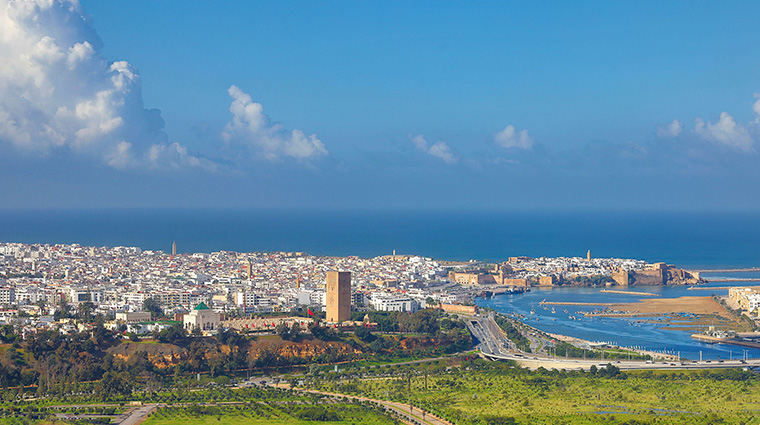 waldorf astoria rabat sale panoramic postcard view