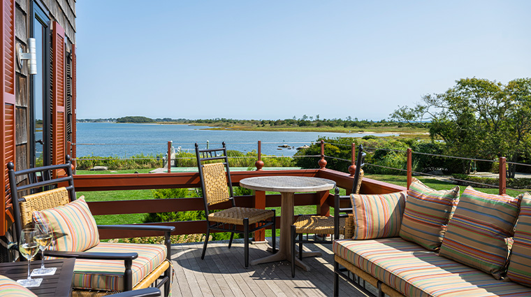 weekapaug inn deck view