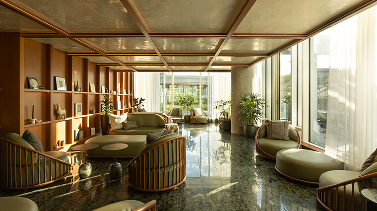 willow stream spa at fairmont pacific rim coed lounge