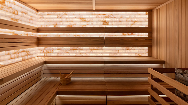 willow stream spa at fairmont pacific rim sauna