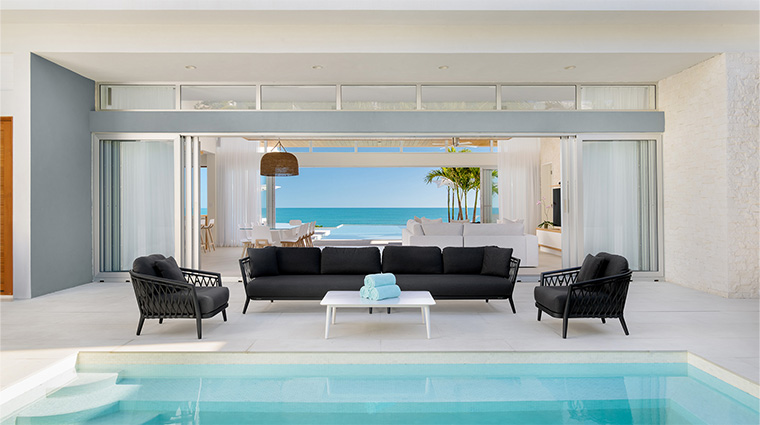 wymara villas azure front courtyard