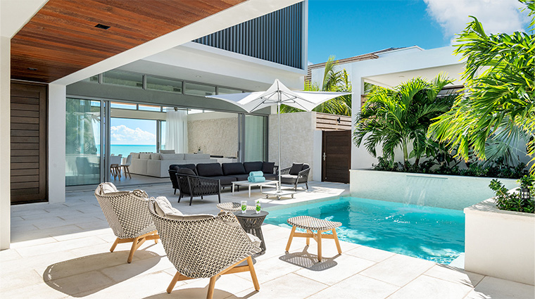 wymara villas front courtyard