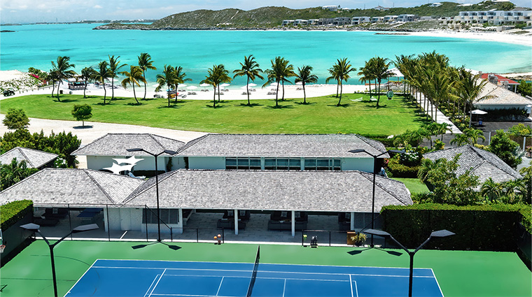 wymara villas villa beach club aerial