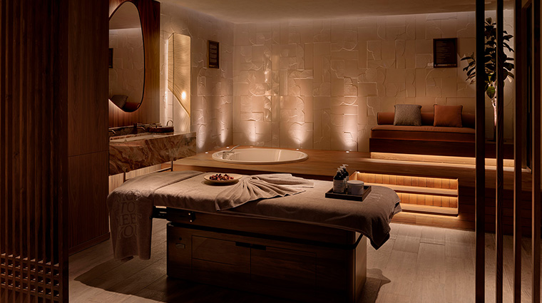 xo cap arnna spa massage room