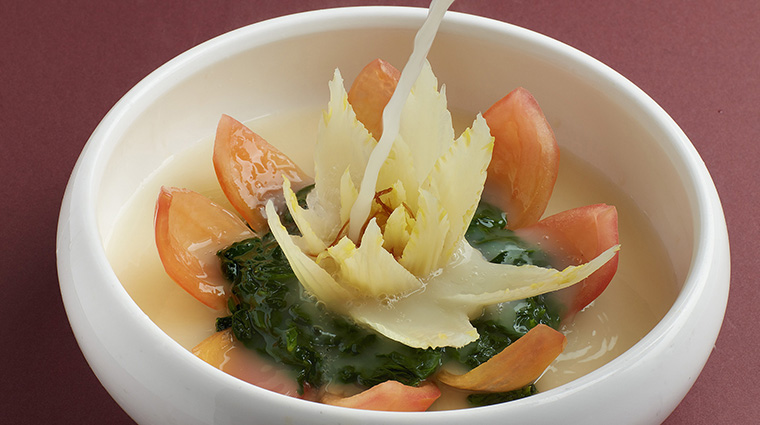 yi by jereme leung lotus flower baby cabbage