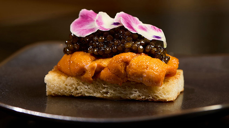 yoshoku kaiseki menu uni toast