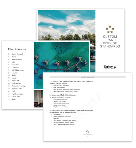 forbes travel guide standards pdf